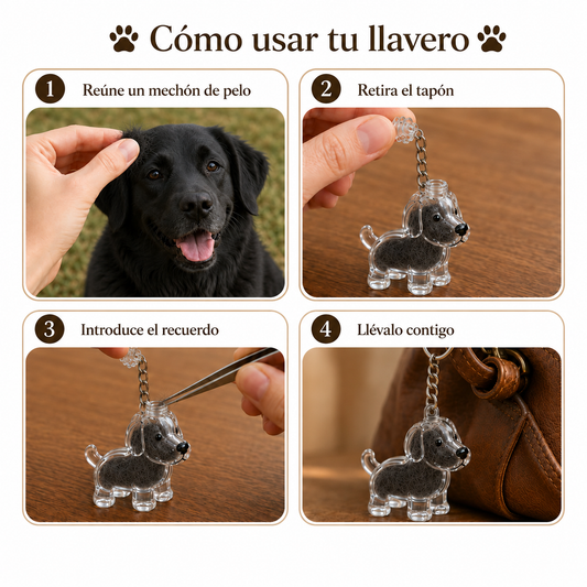 Llavero Recuerdo de tu Mascota